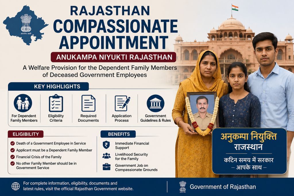 Rajasthan Compassionate Appointment Rules & Circulars Registry